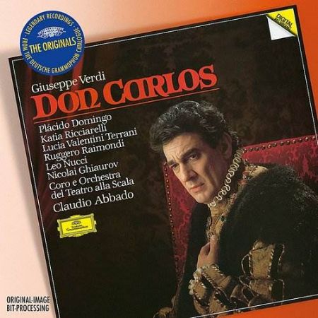 VERDI:DON CARLOS/DOMINGO,RICCIARELLI,RAIMONDI,NUCCI/ABBADO 2CD