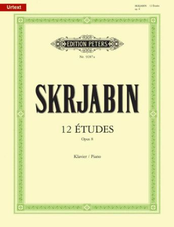 SKRJABIN:12 ETUDES OP.8 PIANO