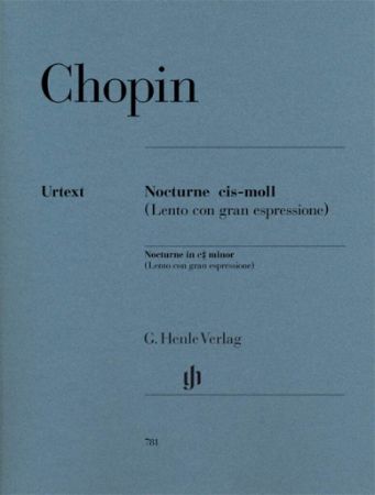 CHOPIN:NOCTURNE CIS-MOLL