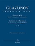 GLAZUNOV:CONCERTO/KONZERT IN ES OP.109 ALTO SAXOPHONE AND PIANO