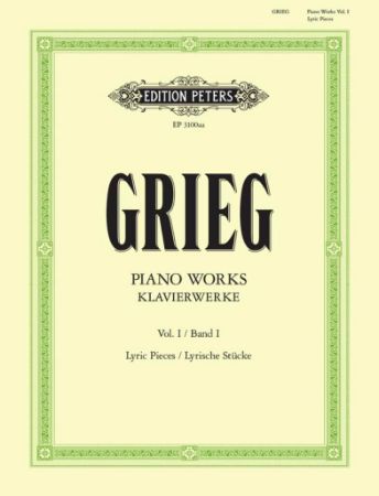 GRIEG:PIANO WORKS /KLAVIERWERKE 1