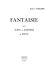 CLERISSE R.:FANTAISIE FLUTE OU HAUTBOIS ET PIANO