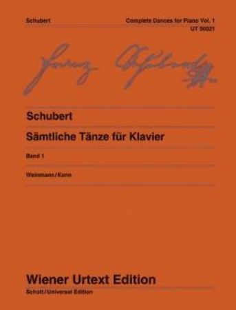 SCHUBERT:SAMTLICHE TANZE FUR KLAVIER BAND 1