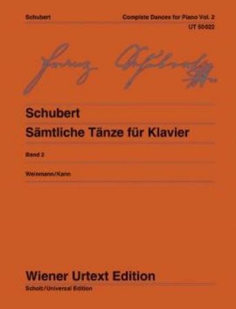 SCHUBERT:SAMTLICHE TANZE FUR KLAVIER BAND 2