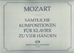 MOZART:SAMTLICHE KOMPOSITIONE,VIER HANDE