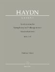 HAYDN:SYMPHONY IN F-SHARP MINOR HOB.I:45 SCORE