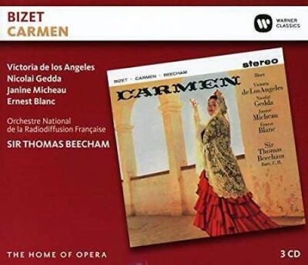 BIZET:CARMEN/VICTORIA DE LOS ANGELES/GEDDA/BEECHAM 3CD