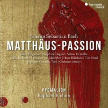 BACH J.S.:MATTHAUS-PASSION/DEVIEILHE/DEGOUT/BLAŽIKOVA/PICHON 3CD