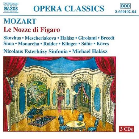 MOZART:LE NOZZE DI FIGARO/HALASZ 3CD