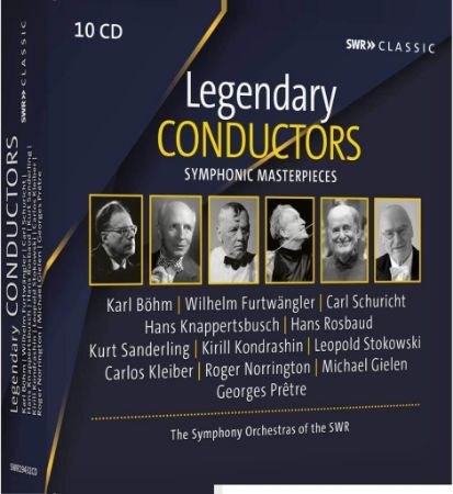 LEGENDARY CONDUCTORS SYMPHONIC MASTERPIECES  10CD