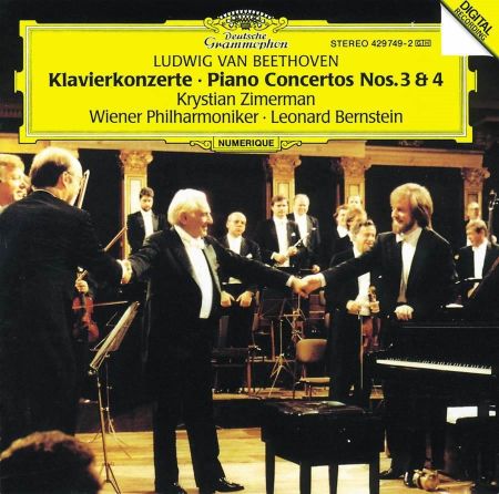 BEETHOVEN:PIANO CONCERTO NO.3 & 4 /ZIMERMAN