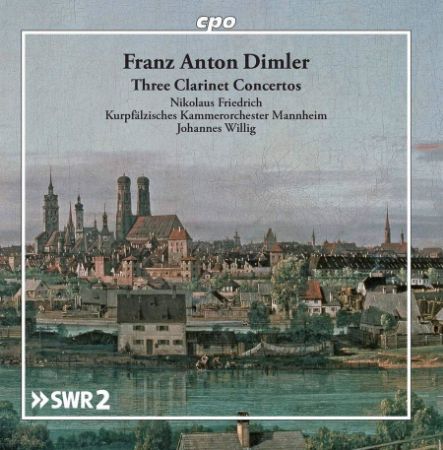 DIMLER:THREE CLARINET CONCERTOS