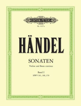 HANDEL:SONATEN VIOLINE UND KLAVIER BAND 1