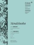 MENDELSSOHN:CONCERTO FOR VIOLIN AND PIANO IN E-MOLL OP.64