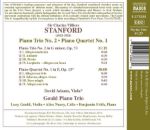 STANFORD:PIANO TRIO NO.2/PIANO QUARTET NO.1