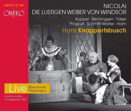 NICOLAI:DIE LUSTIGEN WEIBER VON WINDSOR/KNAPPERTBUSCH 2CD