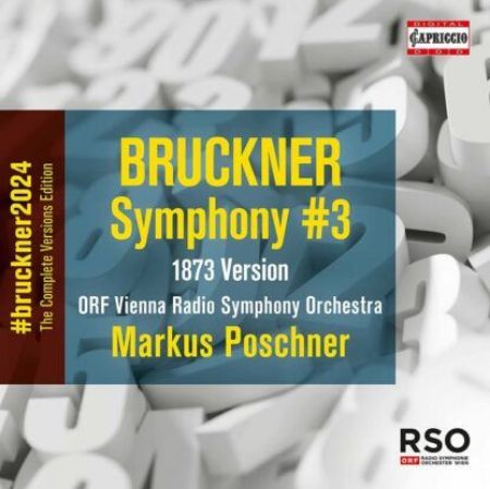 BRUCKNER:SYMPHONY NO.3/POSCHNER