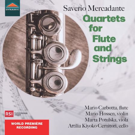 MERCADANTE:QUARTETS FOR FLUTE AND STRINGS