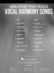 GREATEST POP/ROCK VOCAL HARMONY SONGS