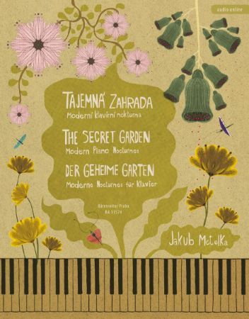 METELKA:THE SECRET GARDEN MODERN PIANO NOCTURNES + AUDIO ONLINE