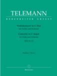 TELEMANN:CONCERTO IN D-DUR TWV 51.D 10 SCORE