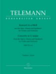 TELEMANN:CONCERTO IN A-MOLL TWV 51.a2 SCORE