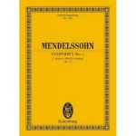 MENDELSSOHN:SYMPHONY NO.1 C-MOLL OP.11 STUDY SCORE