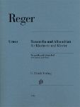 REGER:TARANTELLA AND ALBUM LEAF CLARINET AND PIANO