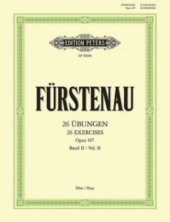 FURSTENAU:26 EXERCISES OP.107 VOL.2 FLUTE SOLO