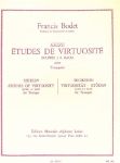 BODET:16 ETUDES DE VIRTUOSITE, TRUMPET