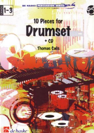 BOMHOF:10 PIECES FOR DRUMSET+CD