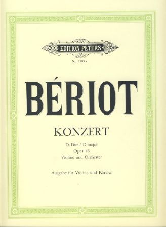 BERIOT:VIOLIN KONZERT D-DUR OP.16