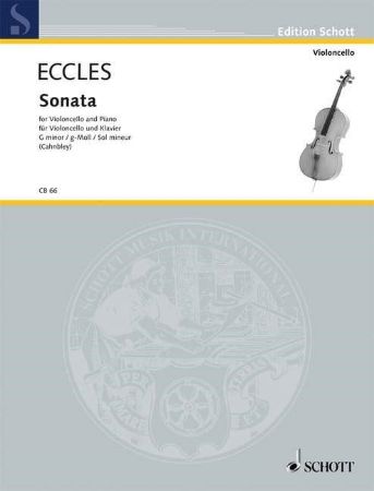 ECCLES:SONATE FUR VIOLONCELLO G-MOL