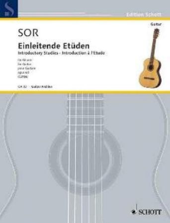 SOR F:EINLEITENDE ETUDEN