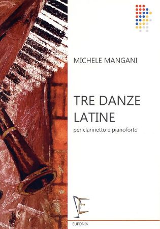 MANGANI:TRE DANZE LATINE CLARINETTO E PIANOFORTE