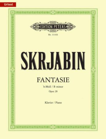 SKRJABIN:FANTASIE OP.28 H-MOLL PIANO