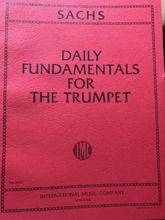 SACHS:DAILY FUNDAMENTALS FOR TRUMPET