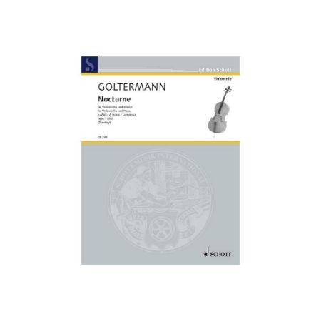 GOLTERMANN:NOCTURNE OP.115/3 A-MOLL CELLO AND PIANO