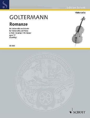 GOLTERMANN:ROMANZE OP.17 E-MOLL CELLO AND PIANO