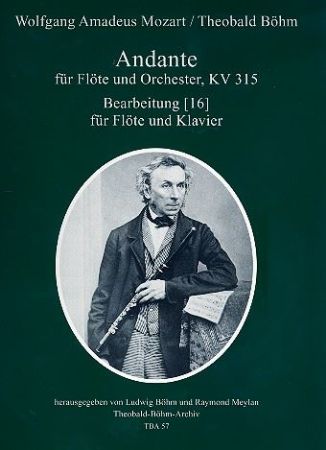 MOZART/BOHM:ANDANTE KV 315 FLOTE UND KLAVIER