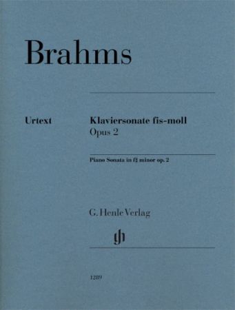 BRAHMS:PIANO SONATA OP.2 FIS-MOLL