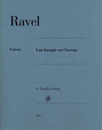 RAVEL:UNE BARQUE SUR L'OCEAN PIANO