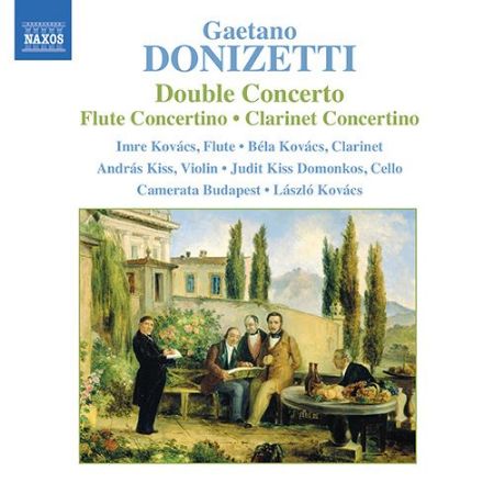 DONIZETTI:DOUBLE CONCERTO/FLUTE CONCERTINO/CLARINET CONCERTINO