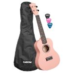 CASCHA Concert Ukulele Linden Pink incl.bag CUC107