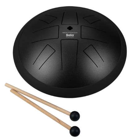 SELA Melody Tongue Drum 10“ A Hirajoshi Black SE 370