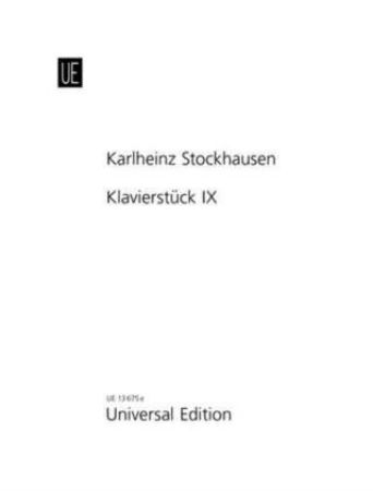 STOCKHAUSEN:KLAVIERSTUCK IX