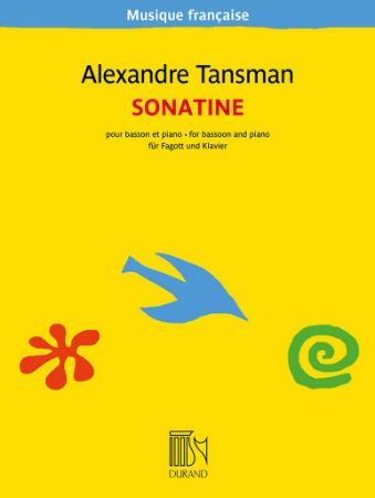 TANSMAN:SONATINE BASSOON AND PIANO