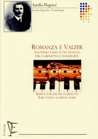 MAGNANI:ROMANZA E VALZER CLARINET AND PIANO