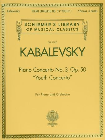 KABALEVSKY:PIANO CONCERTO NO.3 OP.50 "YOUTH CONCERTO"