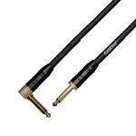 Cascha kitarski kabel Professional Line Guitar Cable, Angled, Black, 9m